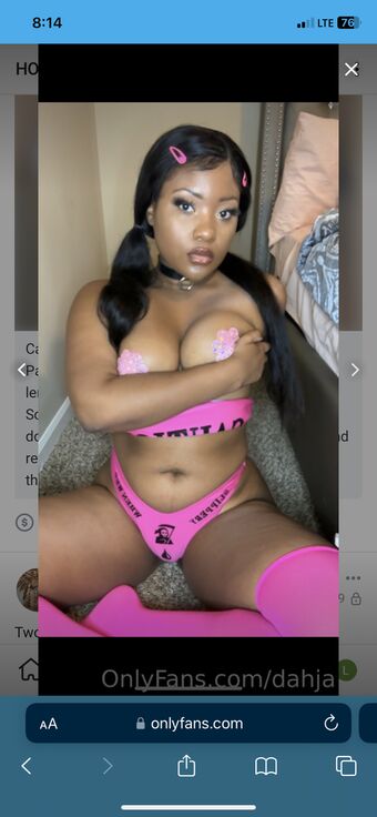 Dahja Nagie Wycieki OnlyFans Zdjęcie 16