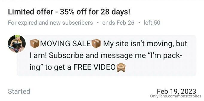 monsterbites Nagie Wycieki OnlyFans Zdjęcie 4